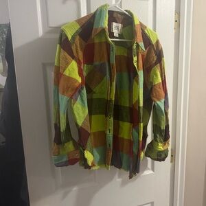 BDG Multicolor Flannel Shirt